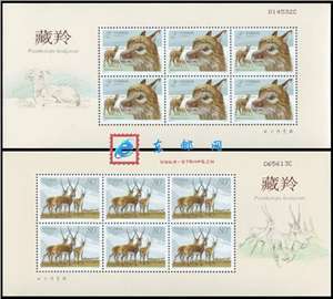 2003-12 藏羚 藏羚羊 邮票 小版
