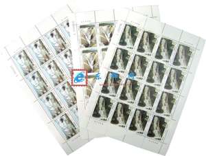 2001-13 黄果树瀑布群 邮票 大版
