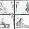 2003-25 毛泽东同志诞生一百一十周年 毛主席 邮票