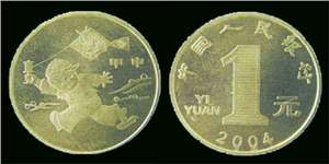 2004年贺岁流通纪念币（猴币）