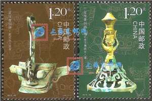 2012-22 三星堆青铜器 邮票(购四套供方连)