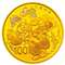 2015年吉祥文化纪念币（圆形999金质 7.776克(1/4盎司)）瓜瓞绵绵 原盒带证书