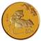 2008鼠年1/10盎司圆形金质纪念币 本金鼠 本色金银纪念币
