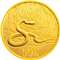 2013蛇年本色金银币套装(1/10盎司本金蛇+1盎司本银蛇)原盒带证书