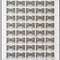 1995-14 少林寺建寺一千五百年 邮票 大版（一套四版，50套票）
